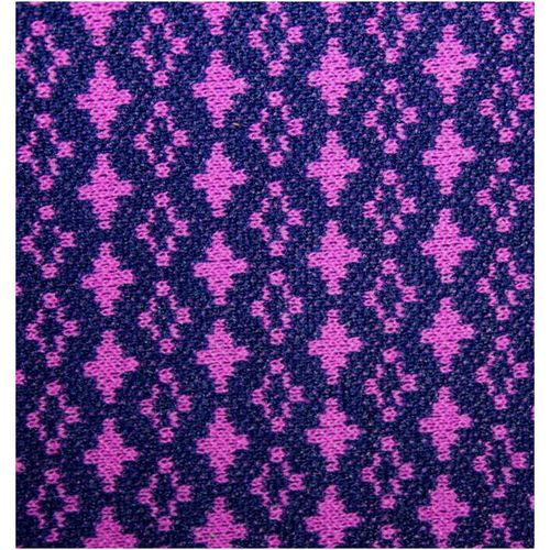New Vintage 1960 1970 Purple Dress Fabric Remnant Size 114" X 72"