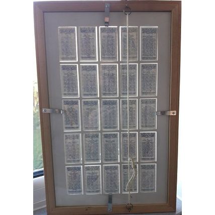 AIRCRAFT OF THE RAF, John Player Cards 26 to 50, Framed for Wall Hanging