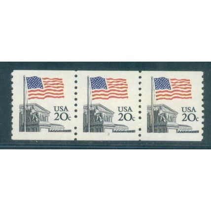 1895 20c U.S. Flag Fine MNH SG PNC 3/3 P0107