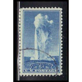 Used 744 5c Yellowstone National Park Fine RA2301