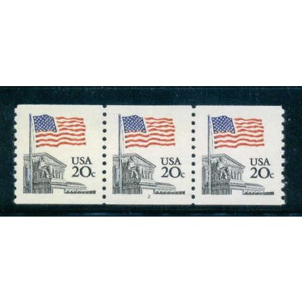 1895 20c U.S. Flag Very Fine MNH SG PNC 2/3 C0963