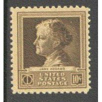 878 10c Jane Addams Fine MNH GA0326