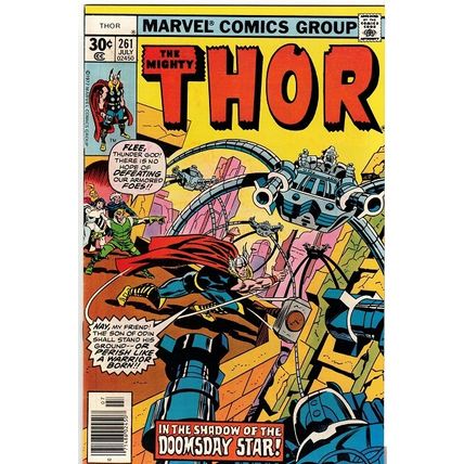 THE MIGHTY THOR # 261 HI GRADE