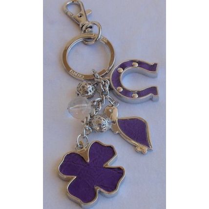 Keyholder charms purple Carpisa