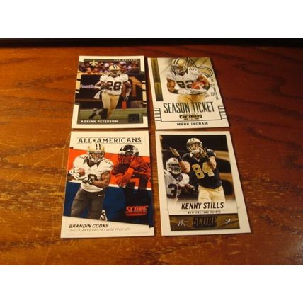 2013-2021 Panini , 24- Cards, Stars, w/Inserts, LAMB/GINN/INGRAM +++