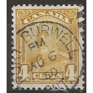 Canada 1929 SG278 4c Olive-Bistre Fine Used ..