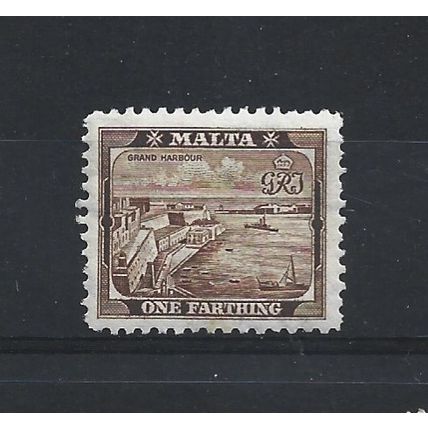 Malta.SG217 1/4d Grand Harbour,Valletta.Mounted Mint.Apr25a
