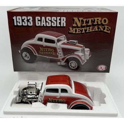 1/18 ( WR ) 1933 Gasser "Nitro Methane" White and Brown Limited Edition to 348 p