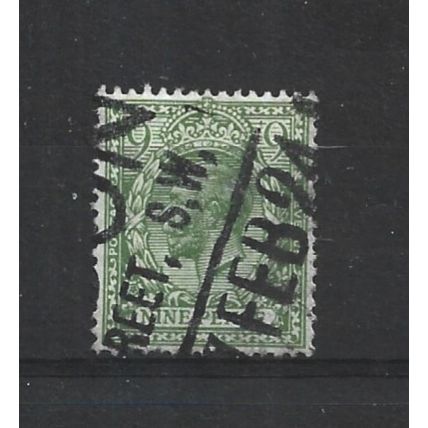 GB.SG393a 9d Olive-Green.Fine Used.Jun25c