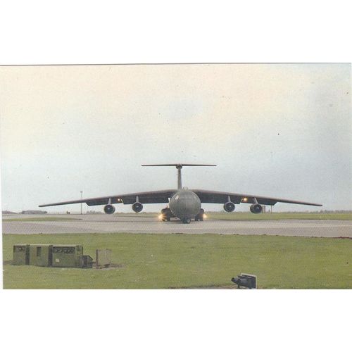 Lockheed C141A Starlifter Military Aircraft Postcard (AM2197)