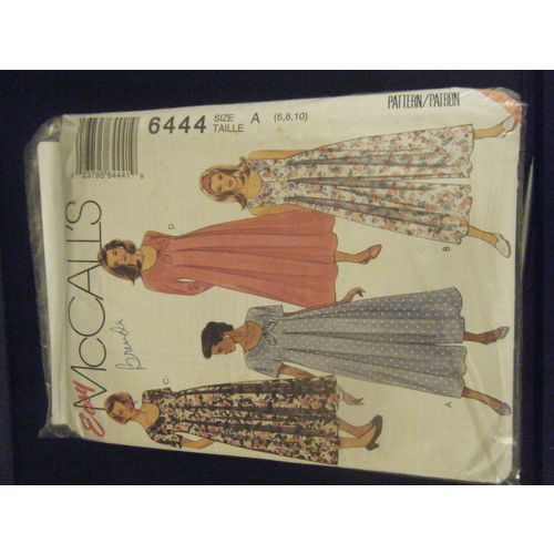 McCall's 6444 Misses Maternity Jumpsuit & Dress Pattern - Size 6/8/10