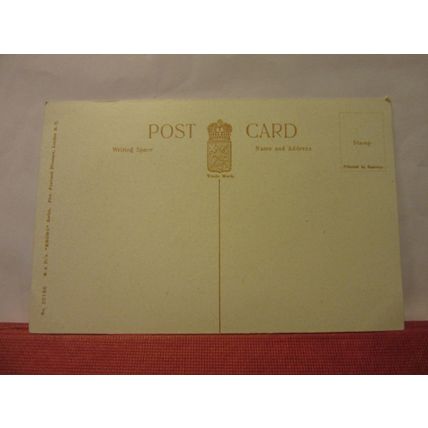 THE CRESCENT, BUXTON, DERBYSHIRE unused antique postcard B & D =