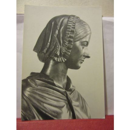 FLORENCE NIGHTINGALE bust J. Steell National Portrait Gallery unused postcard /