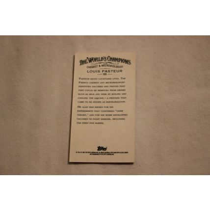 Louis Pasteur 2007 Topps Allen & Ginter's MINI NO. 169