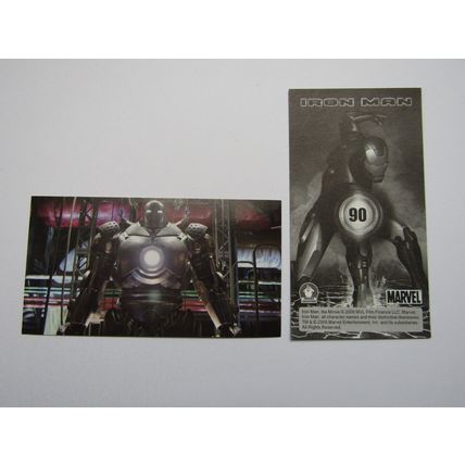 Marvel - Iron Man The Movie 2008 - Preziosi Sticker Drop-down Choice (e18)