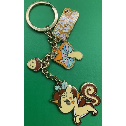 A Very Sweet Rare Adorable Stay Wild Tokidoki Keychain Key Ring Fob