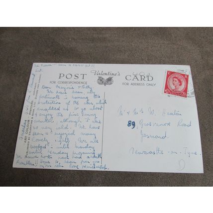 Clan Stewart Tartan Postcard - Loch Lomond from Rowardenham - A1613 / Artist