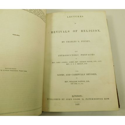 Antique Victorian Leather Book Theology Bible Anthology Choice Works Religion