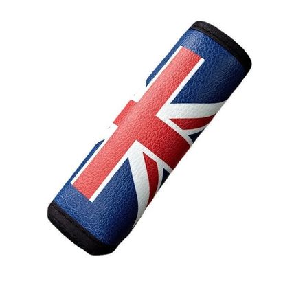 2pcs Car Shoulder Pad Strap Cover Union Jack Seat Belt Cover