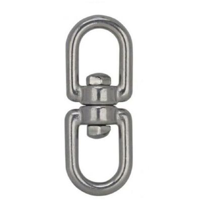 Heavy Duty Nickel Chain Anchor Swivel Marine Mooring Boat Swivels 4mm 6mm 8mm