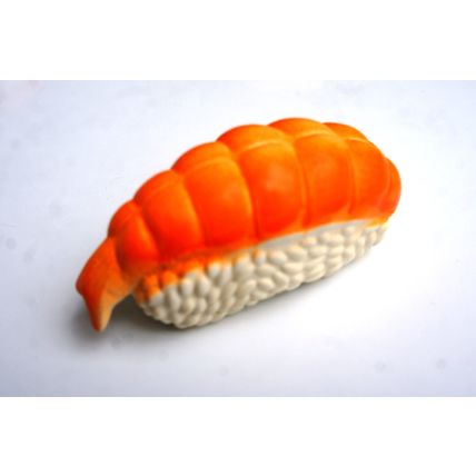 SUSHI SMALL LATEX DOG TOYS CUTE PUPPY SQUEAKY TOYS 3 STYLES AVAILABLE UK SELLER
