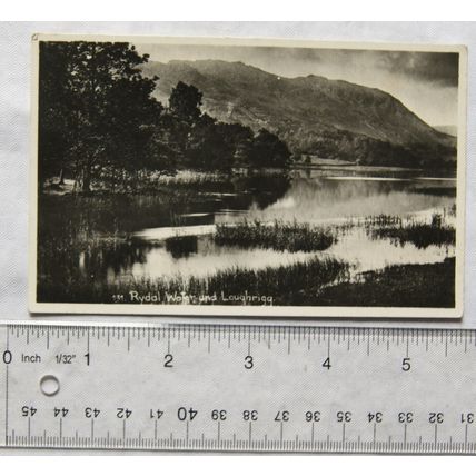 George V postcard Rydal Water & Loughrigg