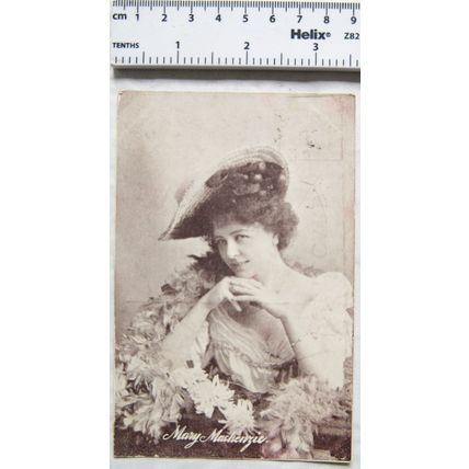 1905 postcard - Mary Mackenzie - Actress