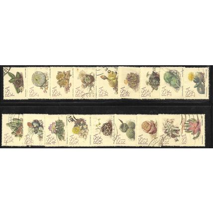 1988/1993 18 different values - #2 fine used (o)