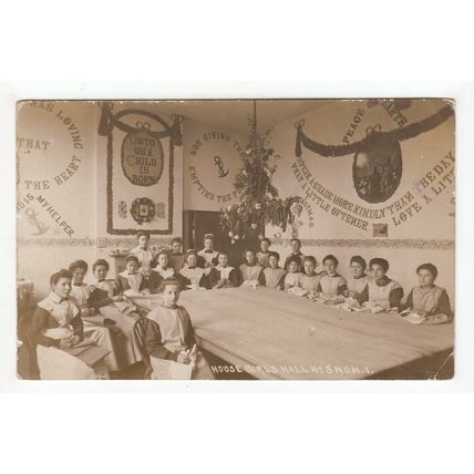House Girls Hall Muller Orphanage Ashley Down Bristol RP Postcard