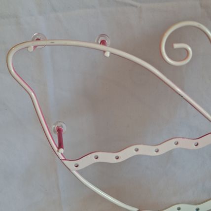 Metal BUTTERFLY EARRING Tree Jewelry Holder Ring/Bracelet/Necklace Tray Stand 7"