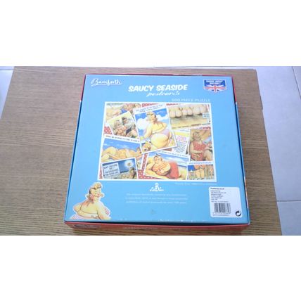 SAUCY SEASIDE POSTCARDS by BAMFORTH Jigsaw Puzzle (500 Piece) The Works
