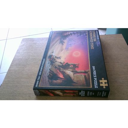 CLASSIC ALBUM ART: LIVING ON BORROWED TIME by Rodney Matthews Jigsaw (500 Piece)
