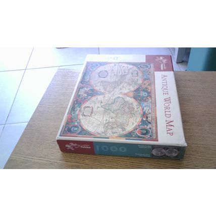 ANTIQUE WORLD MAP Jigsaw Puzzle (1000 Piece) Pomegranate