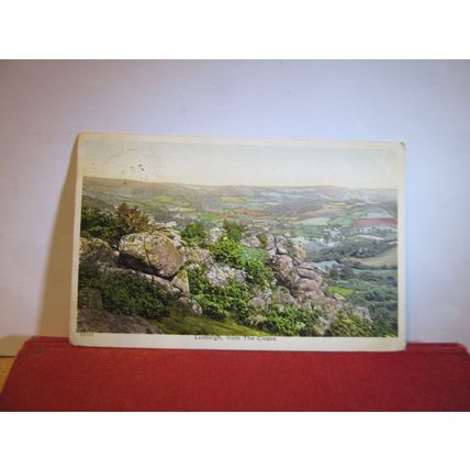 LUSTLEIGH from the CLEAVE, DARTMOOR, DEVON used antique postcard 1905 pm =