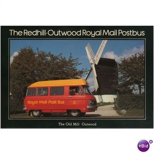 GB Postcard - Postbus - Redhill - Outwood (unused 2)