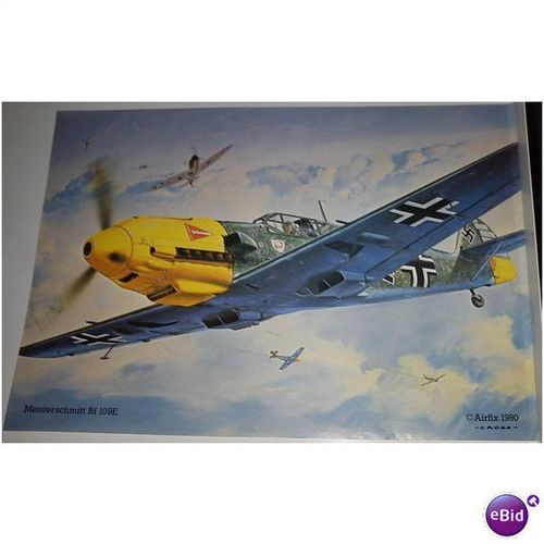 Airfix Messerschmitt Bf109E Poster