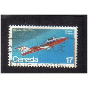 1981 canada aircraft cl-41tutor jet trainer 17c f/u sg1027