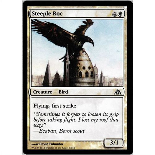 Magic the Gathering - Dragon's Maze - #8/156 - Steeple Roc Foil