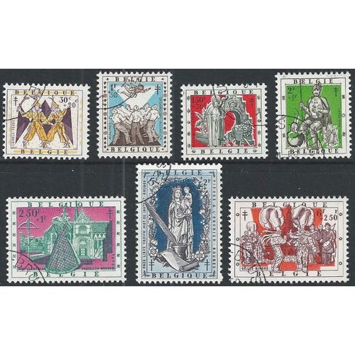 Mi 1084/90: Fight Against Tuberculosis: Belgian Legends.