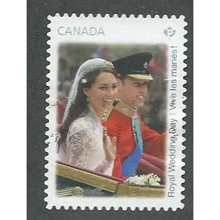 CAN 2011 (P) (S/A) 'ROYAL WEDDING' FINE USED (EBID38-289)