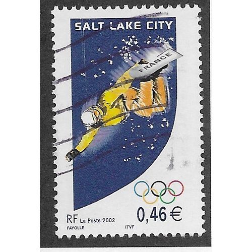 FRA 2002 46c 'WINTER OLYMPICS' FINE USED (EBID55-598)