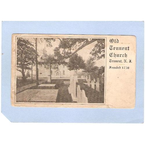 New Jersey Tennent Old Tennent Church Founded 1730~1631