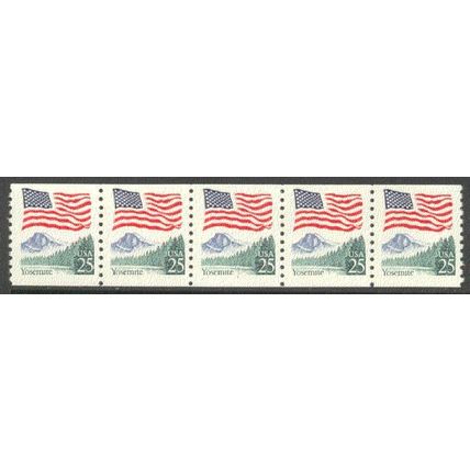 2280 25c U.S. Flag Fine MNH PNC 1/5 P0805