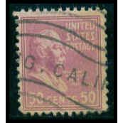 Used 831 50c Howard Taft Fine M08789