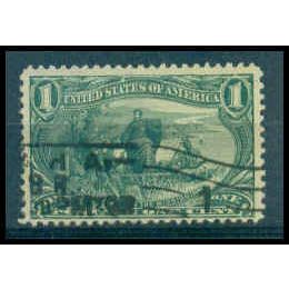 Used 285 1c Marquette on the Mississippi Fine C3810