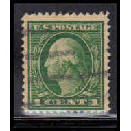 Used 405 1c George Washington Barely Clears K2935