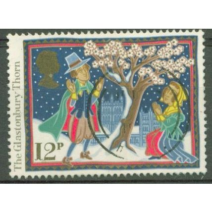 GREAT BRITAIN - 1986 Christmas - 12p The Glastonbury Thorn - FU