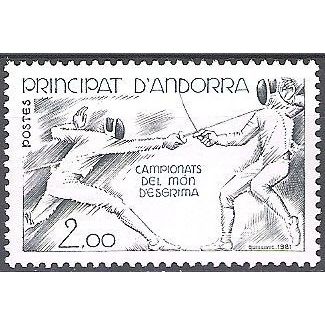 Andorre Français 1981 Michel 317 Neuf ** Cote (2008) 1.30 € Championnats