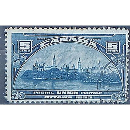 Canada 1933 SG329 5c Blue UPU Fine Used ..