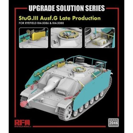 Ryefield 2046 Upgrade set for 5086 5088 StuG.III G Late Prod 1:35 Scale